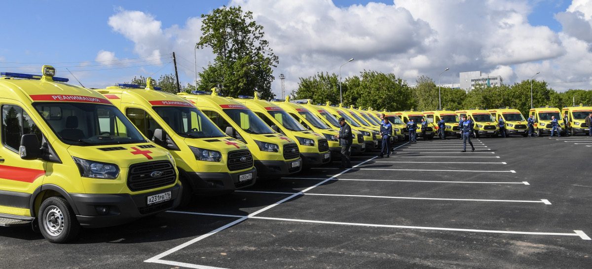 Ford Sollers поставит более 600 автомобилей скорой помощи в 67 регионов страны