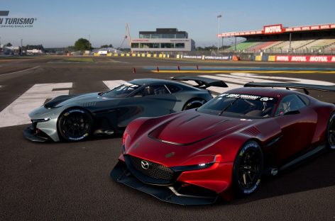 Mazda представила виртуальный гоночный автомобиль Mazda RX-Vision GT3 Concept