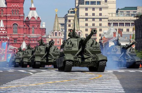 Движение автомобилей в Москве будет ограничено в связи с репетицией парада Победы
