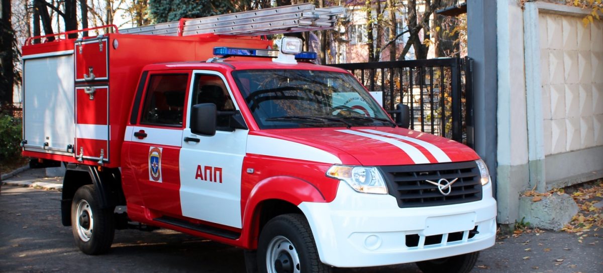 Вышла новая модификация УАЗ Профи – пожарный автомобиль первой помощи