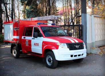 Вышла новая модификация УАЗ Профи – пожарный автомобиль первой помощи