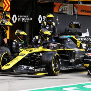 Renault DP WorlD F1 Team на Гран-при Венгрии