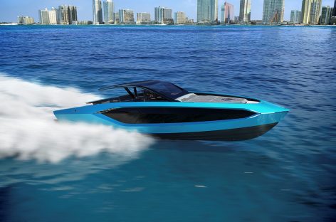 Lamborghini совместно с Italian Sea выпустил моторную яхту