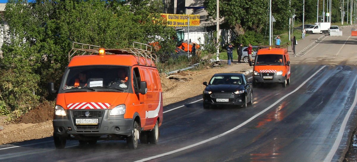 Участок Волоколамского шоссе запустили в Рузском округе после ЧП