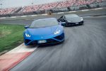 На гоночном треке Moscow Raceway состоялась презентация суперспорткаров Lamborghini Huracán EVO