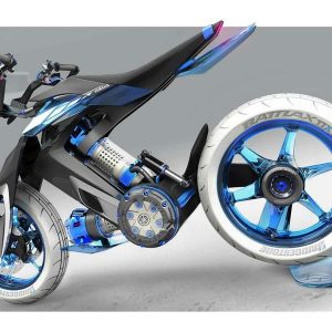 Yamaha заменит цепь водяным приводом на мотоциклах