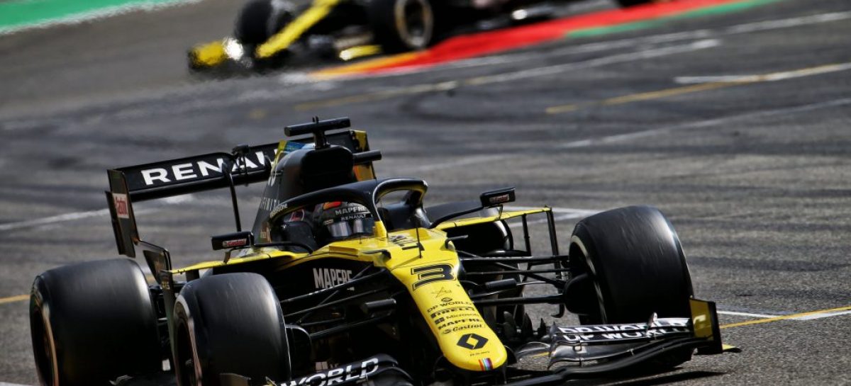 Второй подиум Renault DP World F1 Team в новой истории Формулы-1