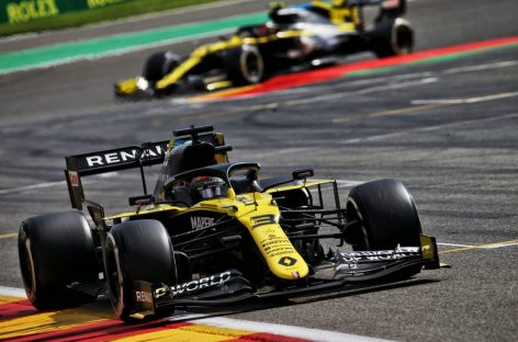 Второй подиум Renault DP World F1 Team в новой истории Формулы-1