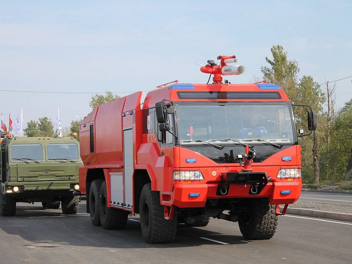 В Брянске замечена российская пожарная машина нового поколения | AMSRUS