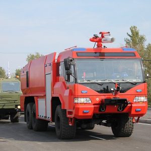 В Брянске замечена российская пожарная машина нового поколения