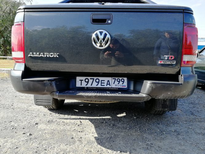ДТП Volkswagen Amarok Dark Label 2019