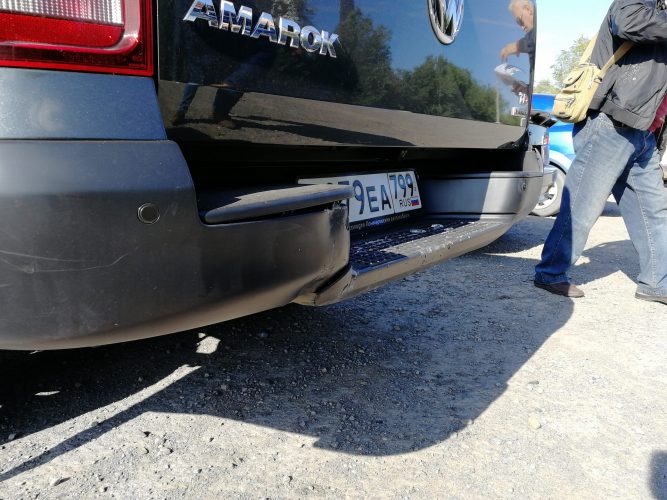 ДТП Volkswagen Amarok Dark Label 2019