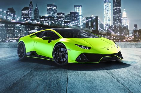 Lamborghini представляет новый дизайн Huracan EVO Fluo Capsule
