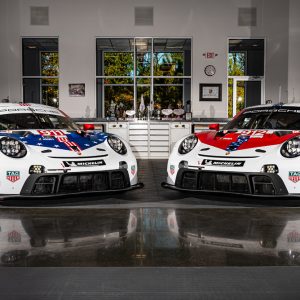 Два 911 RSR заводской команды Porsche выступят в Себринге в особой раскраске