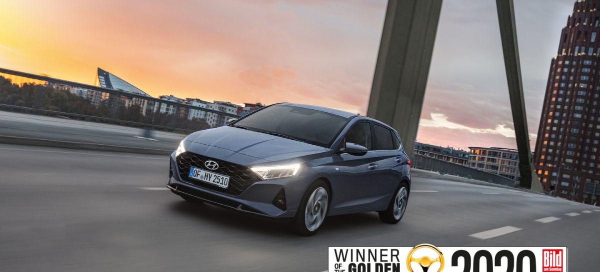 Новый Hyundai i20 получил награду «Золотой руль»