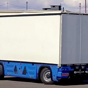 КАМАЗ показал грузовой электрический беспилотник КАМАЗ-3373 "Челнок"