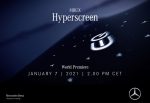 Впечатляющее начало нового года: Mercedes-Benz представляет MBUX Hyperscreen