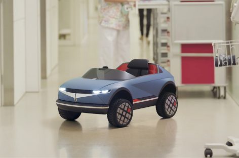 Мини-электромобиль «45» от Hyundai – эмоции на пользу детям