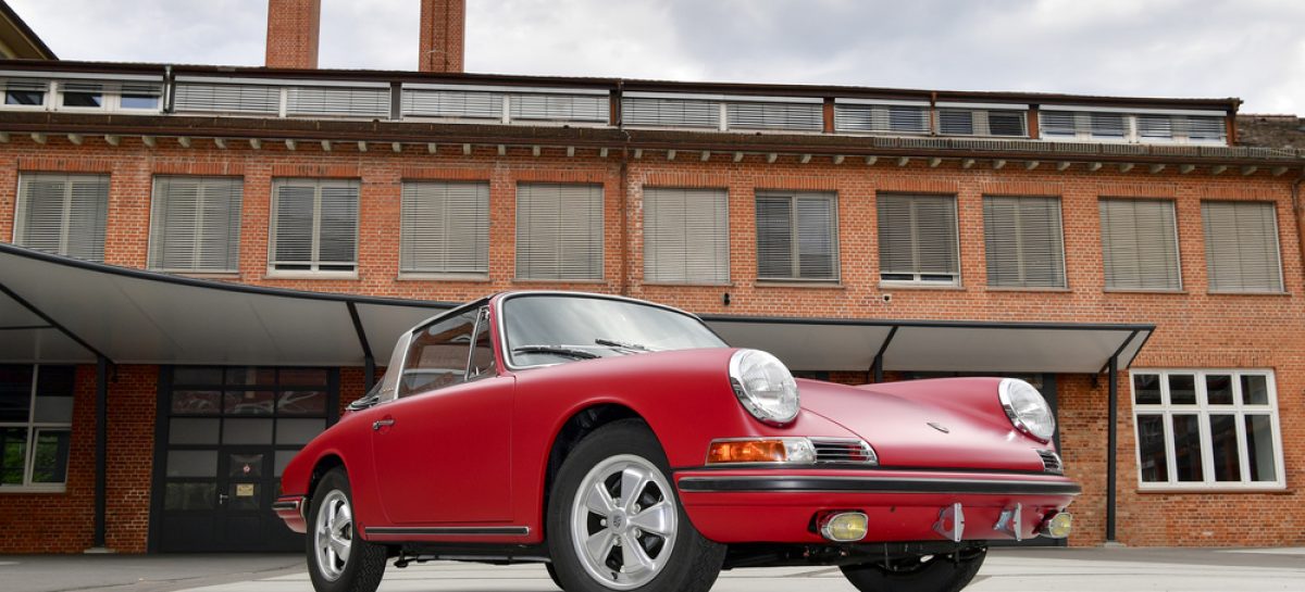 Идеальная заводская реставрация: Porsche 911 S Targa
