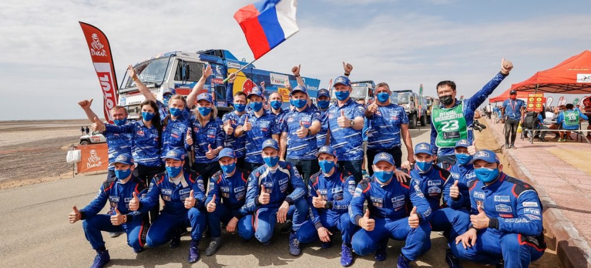 КАМАЗ-мастер завоевал 3 первых места в грузовой категории ралли “Дакар-2021”