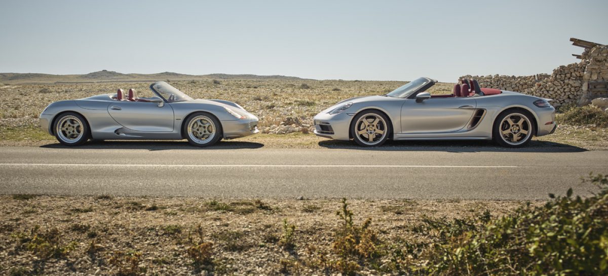 Porsche выпускает новую лимитированную юбилейную модель: Boxster 25 лет