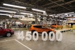 Завод Nissan в Санкт-Петербурге отмечает выпуск 450 000-го автомобиля