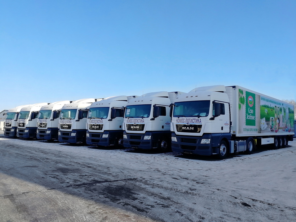 15 седельных тягачей MAN были приобретены крупнейшим транспортным оператором Удмуртской Республики для осуществления поставок продуктов питания