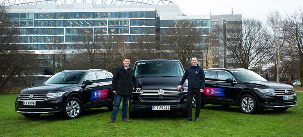 Volkswagen передает УЕФА первые автомобили