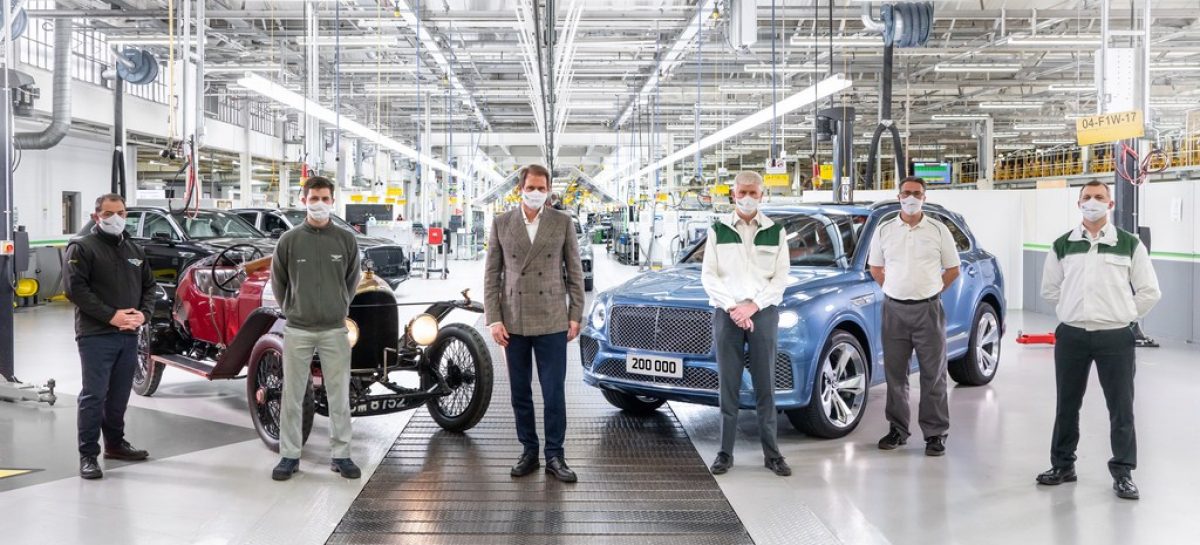 Bentley – 200 000 автомобилей
