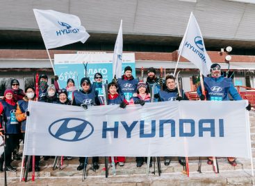 Команда Hyundai приняла участие в благотворительной Лыжне 6250