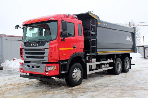 В России стартовали продажи самосвала JAC N350 казахстанской сборки