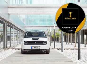 Электромобиль Honda e получил престижную титул World Urban Car of the Year