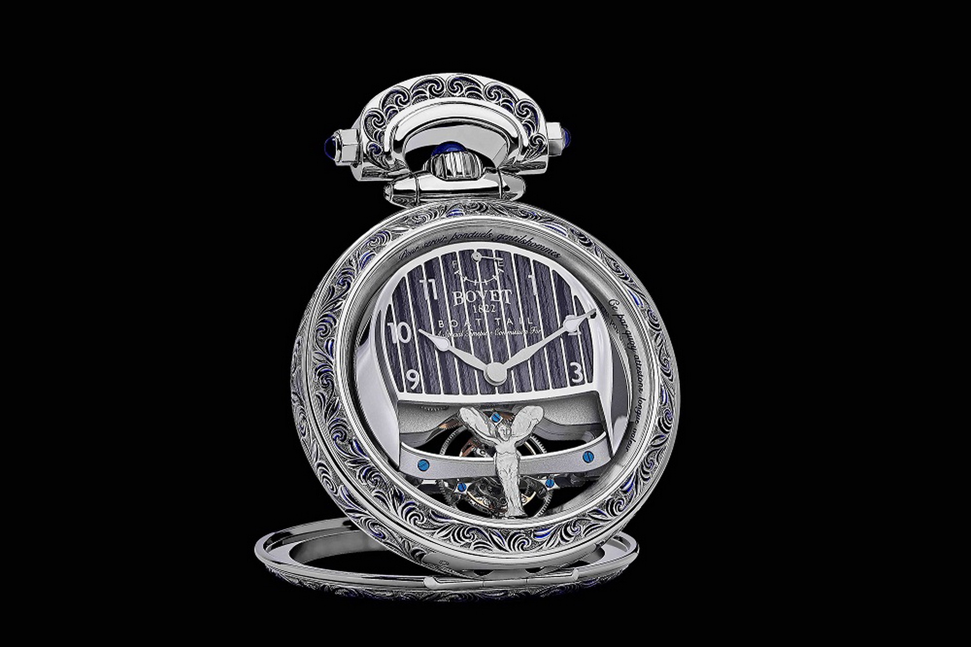 Уникальные часы для автомобиля Boat Tail от Rolls-Royce и BOVET