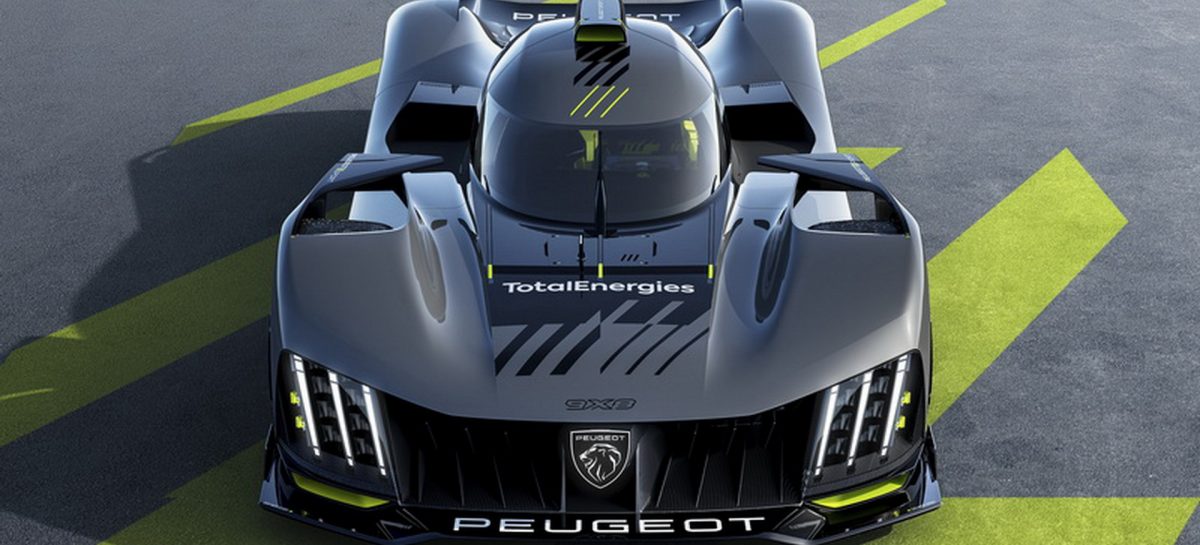 Гиперкар Peugeot 9X8 участвует в Чемпионате мира по гонкам