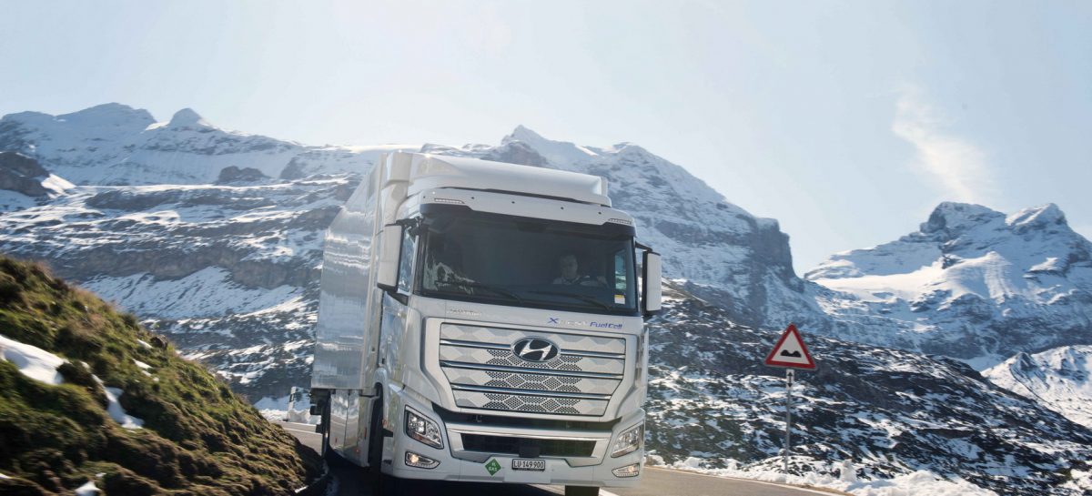 Пробег водородных грузовиков Hyundai XCIENT Fuel Cell превысил отметку в 1 млн километров