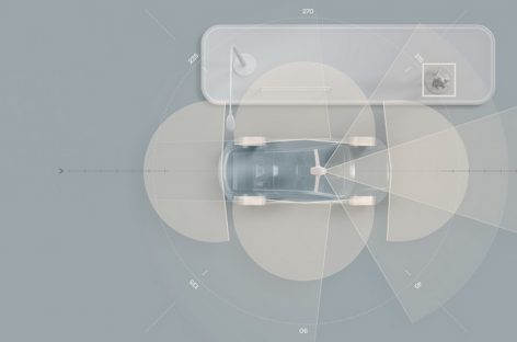 Технология LiDAR в электромобиле Volvo