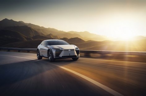 Дизайнеры создали виртуальный интерьер Lexus LF-Z Electrified