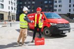 Hilti повышает мобильность: 100 новых Volkswagen Transporter переоборудуют для демонстрации строительного инструмента
