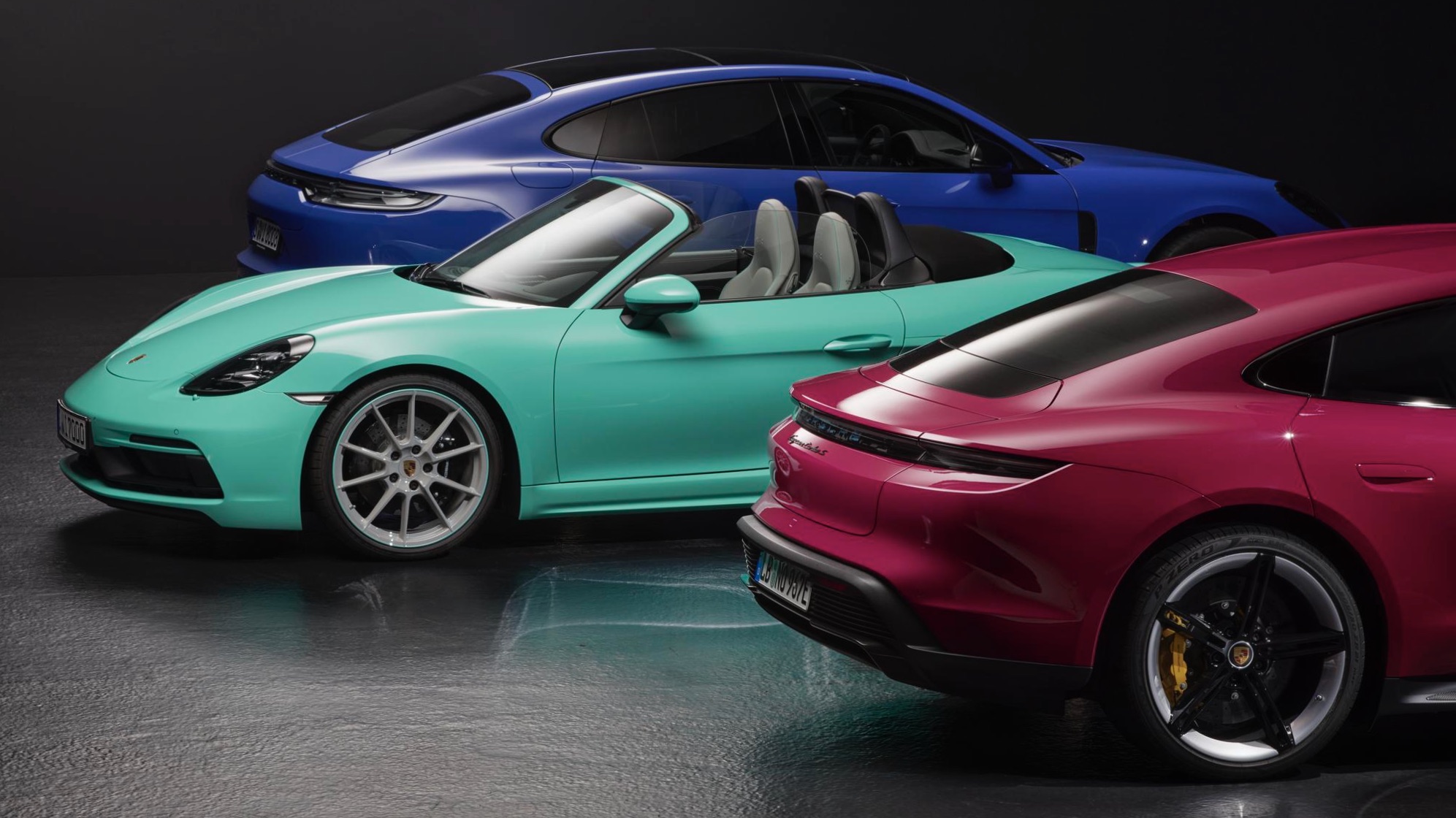 Porsche: создание индивидуальных оттенков