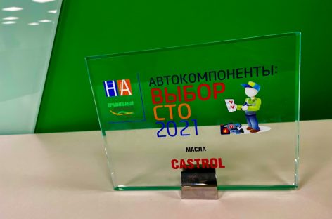 Castrol стал лучшим по итогам ежегодного опроса «Автокомпоненты: выбор НСТО — 2021»