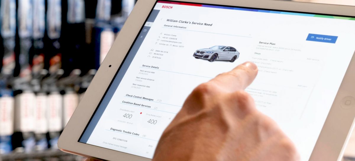 BMW и Bosch реализуют проект по автоматизированной передаче данных на независимые станции техобслуживания