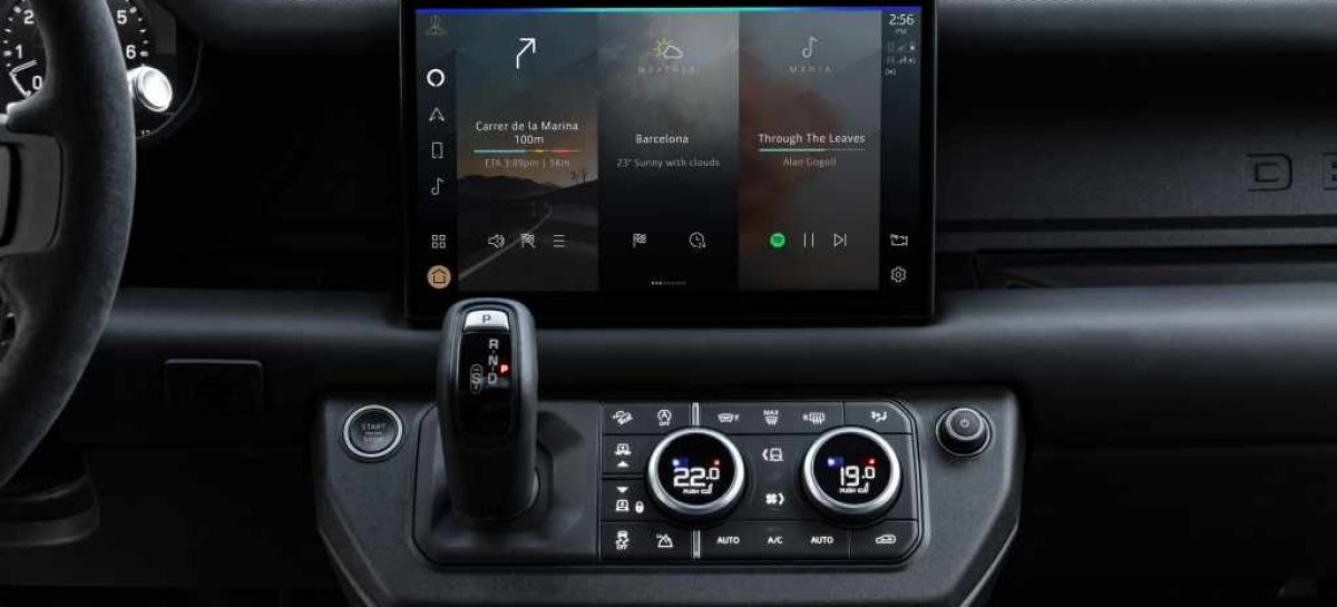 Для российских владельцев Jaguar и Land Rover приложение Spotify стало доступно в меню Pivi Pro