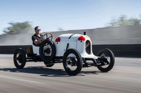 Austro-Daimler ADS R «Sascha» отмечает 100-летие победы в классе на гонке Тарга Флорио