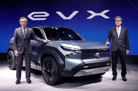 Мировая премьера концепта электромобиля Suzuki eVX