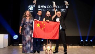 Команда Китая выиграла первый мировой финал BMW Golf Cup на Маврикии