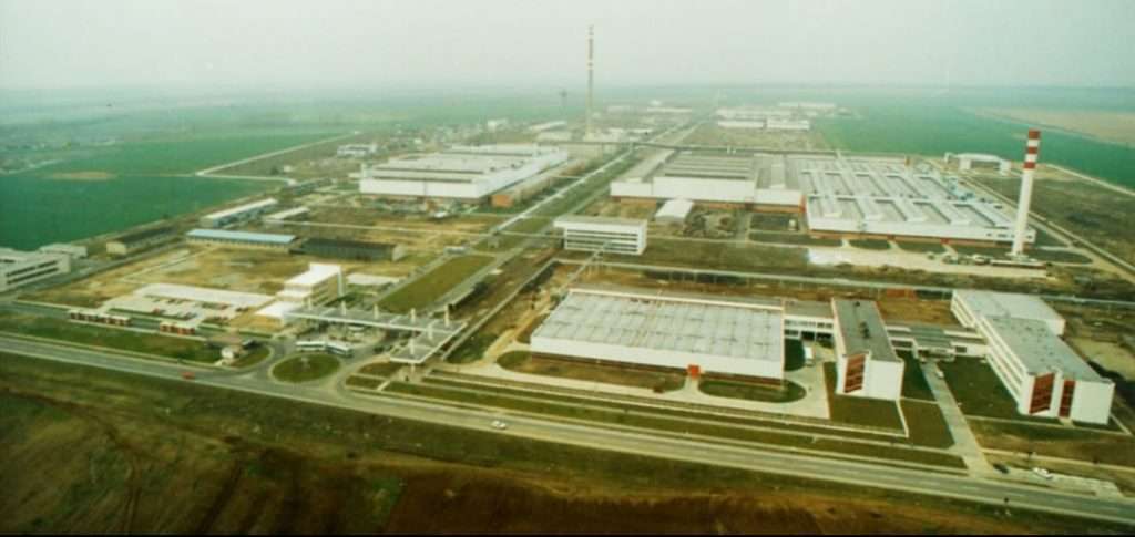 Фотография Братиславского моторного завода 1980-х годов.