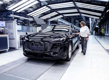 Производство Audi Q6 e-tron
