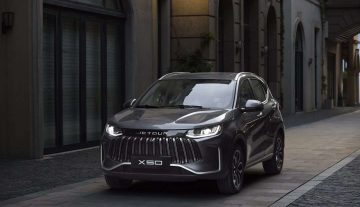 Jetour представил новый компактный кроссовер X50 на Chinese Motor Show 2024