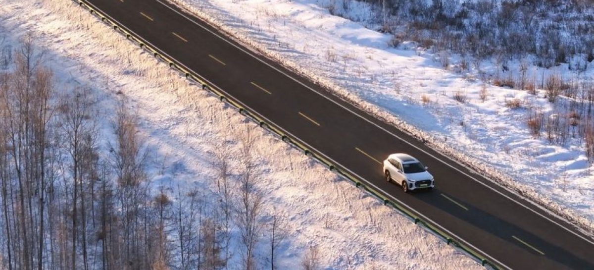 Испытания Chery Tiggo 9 PHEV в зимних условиях